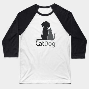 Catdog Baseball T-Shirt